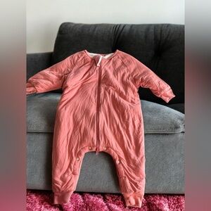 Kids Coral Sleep Sack Pajamas - Unbranded